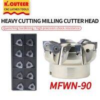 【DT】hot！ MFWN MFWN90050R-MFWN90100R Double-Sided Hexagonal Plane Heavy Cutting Milling Cutter With WNMU08 Insert