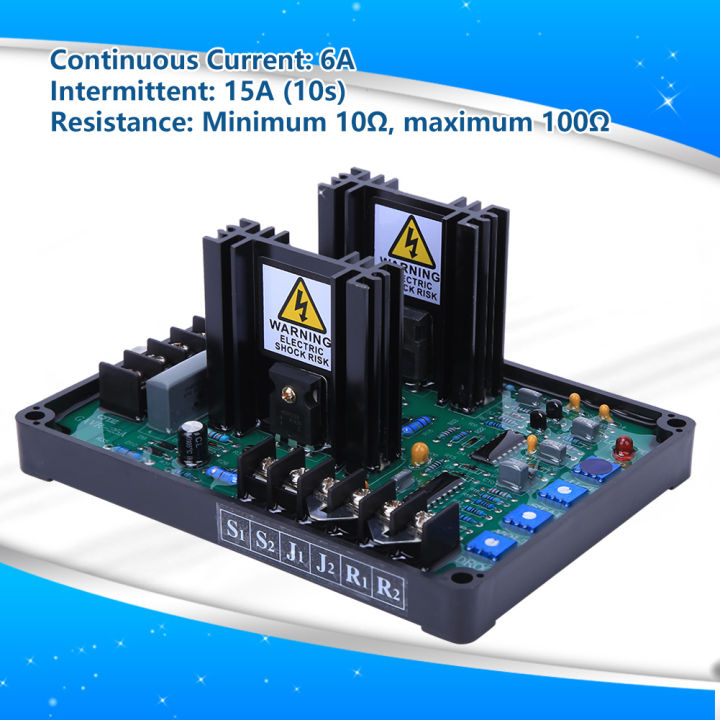 ปรับแรงดันไฟฟ้าอัตโนมัติ-avr-gavr-25a-avr-8-w-single-phase-2-line-input-เหมาะสำหรับ-self-excited-brushless-เครื่องกำเนิดไฟฟ้า