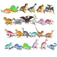 10Pcs/Lot Batch Mini Dinosaur Model Childrens Educational Toys Cute Simulation Animal Small Figures For Boy Gift For Kids Toys