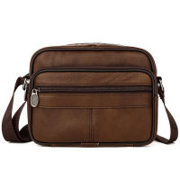 JOYIR Genuine Leather Men Messenger Bag Vintage Small Shoulder Bag Handbag Men Male Phone Crossbody Bags Purse Handbags
