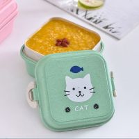 ☁❁ஐ Children Cartoon Animals Bento Lunch Box Snack Food Container Storage Lunch Box Wonderful Gift for School Kids