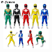 Fantasia Power Samurai Rangers คอสเพลย์เครื่องแต่งกายผู้ใหญ่เด็ก Morpher Mighty Morphin Superhero Jumpsuit Suit Halloween