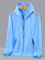 แขนยาว Hoody ฤดูร้อนผู้หญิง Sun UV Protection Quick Dry เสื้อผ้าผู้ชาย Hooded Jacket Thin Beach Sweatshirt ขนาด7XL 6XL 5XL