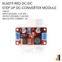 โมดูล Boost แรงดันไฟฟ้า 3-40V ถึง 5-40V XL6019 Red DC-DC Step up DC Converter Module (ของใหม่มีการรับประกัน)