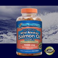 Pure Alaska Omega3 Wild Salmon Oil 1000mg