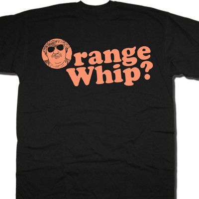 เสื้อยืด พิมพ์ลายภาพยนตร์ Orange Whip A Tribute To The Blues Brothers Cult สําหรับผู้ชาย  F98N