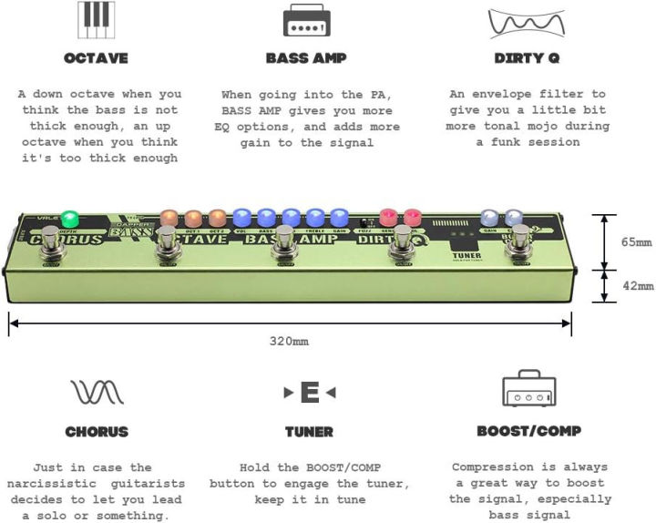 valeton-dapper-bass-di-preamp-stage-session-gigging-gear-multi-effects-pedal