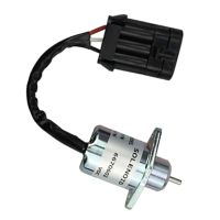 12V Engine Shut Off Stop Solenoid Excavator Stop Solenoid Valve for Bobcat 463 553 S70 S100 6670602