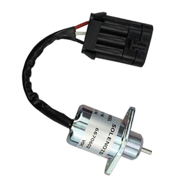 12v-engine-shut-off-stop-solenoid-excavator-stop-solenoid-valve-for-bobcat-463-553-s70-s100-6670602