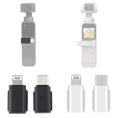 Osmo Pocket 2ไมโคร USB เป็นอะแดปเตอร์ตัวเชื่อมต่อเพื่อส่งผ่านข้อมูลใช้ได้กับ DJI OSMO Pocket 2และสมาร์ทโฟน