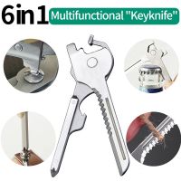 ♙✷◕ chailian261683 Multifunctional Keychain Small Knife Pendant Bottle Opener Emergency Unpacking And Delivery