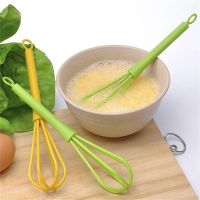 Creative Mini Egg Beater Manual Plastics Noodle Mixer Cream Cake Egg Stirring Stick Heat Resistant Kitchen Manual Egg Tools