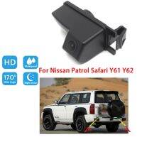 Kamera Spion สำรองข้อมูลรถยนต์สำหรับ Nissan Patrol Safari Y61 Y62 CCD แบบ Full HD การมองเห็นได้ในเวลากลางคืนกล้องท้ายรถคุณภาพสูงอาร์ซีเอ