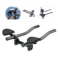 (คลังสินค้าพร้อม) 340Mm/13.4in Aerobars + ฟองน้ำบาร์ส่วนประกอบอะลูมินัมอัลลอย TT Handlebar