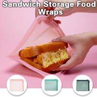 Food Heat-Resistant Large Capacity Toughness Fresh-keeping Silicone Sandwich Snack Sealed Supply