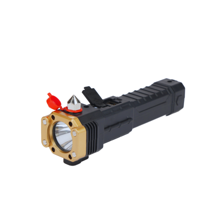 Tactics Torch Flashlight [Lumens Indicate] Hiking Flashlight (E314