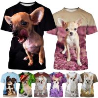 New Summer Dog Animal Dog  3D Printed T Shirt Unisex Cute Comforts Fashion Streetwear Men Short Sleeve Tees Tops Women Clothes