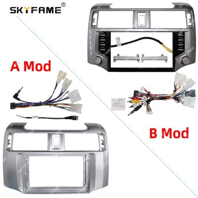 SKYFAME Car Frame Fascia Adapter Android Radio Dash Fitting Panel Kit For Toyota 4Runner