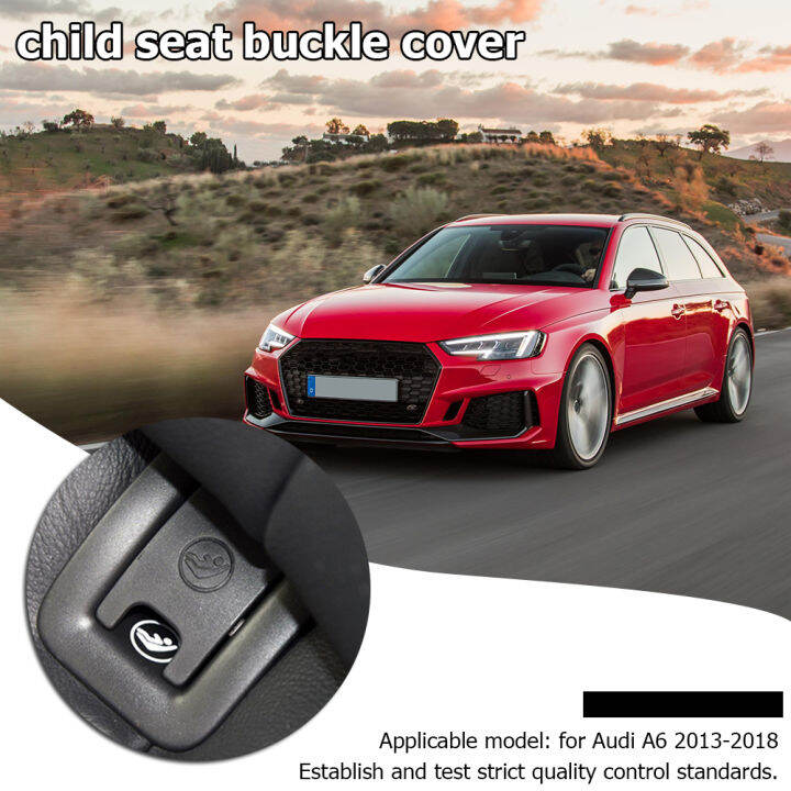 สำหรับออดี้-a6-2013-2018-abs-pc-ที่นั่งด้านหลัง-isofix-เด็กยับยั้งชั่งใจสล็อตปก