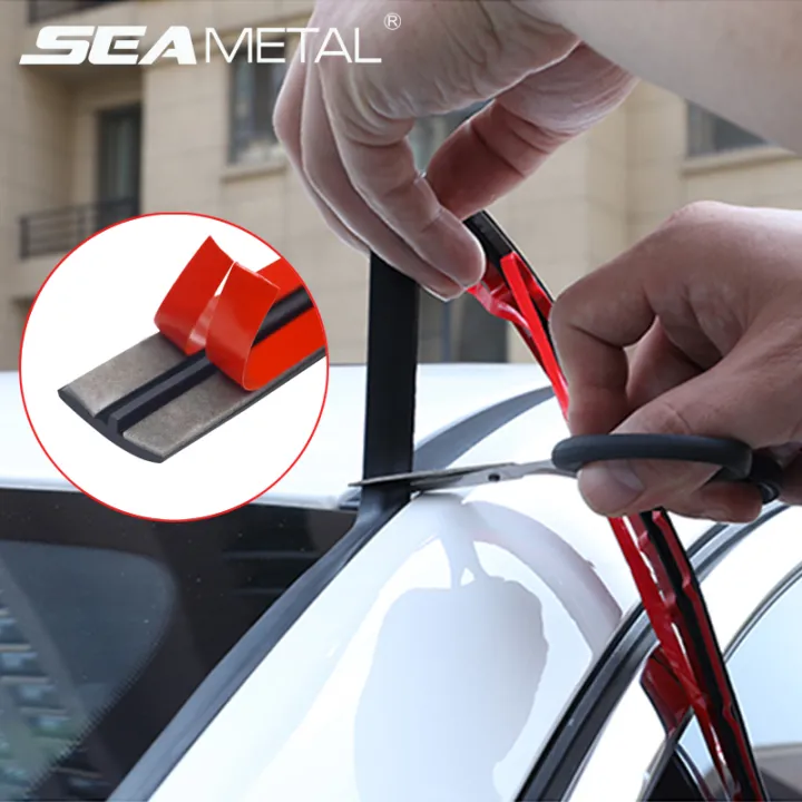 Car Rubber Seal Strips Car Seal Protector Sticker Window Edge
