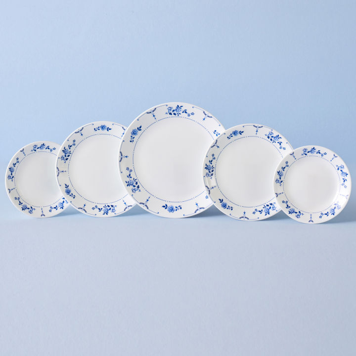 corelle-classic-flora-เครื่องใช้บนโต๊ะอาหาร-อาหารเย็น-5p-เครื่องล้างจาน-เตาอบ-ตู้เซฟ