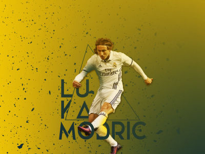 โปสเตอร์ Modric ลูก้า โมดริช Real Madrid เรอัลมาดริด Poster ฟุตบอล วินเทจ Wall Decor ของแต่งบ้าน ของแต่งห้อง โปสเตอร์ติดผนัง โปสเตอร์ติดห้อง 77poster