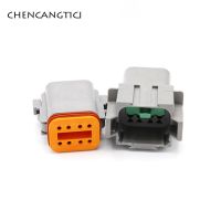 1 Set 8 Pin Deutsch DT Waterproof Male Female Electrical Connector Plug DT04-8P With Terminal DT06-8S Electrical Connectors