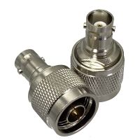 1Pcs Adapter N Male Plug to BNC Female Jack Straight RF COAXIAL Connector Wire Terminals Brass