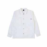 OVERSIZED COTTON JACKET (WHITE)