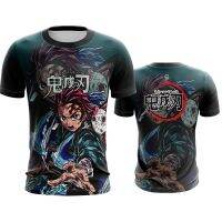 BAJU KIMETSU NO YAIBA DEMON SLAYER TEE SIZE S-5XL 3D