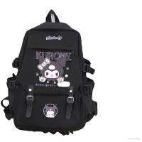 Sanrio Kuromi Backpack for Women Men Student Large Capacity Breathable Printed Personality Multipurpose female Bags