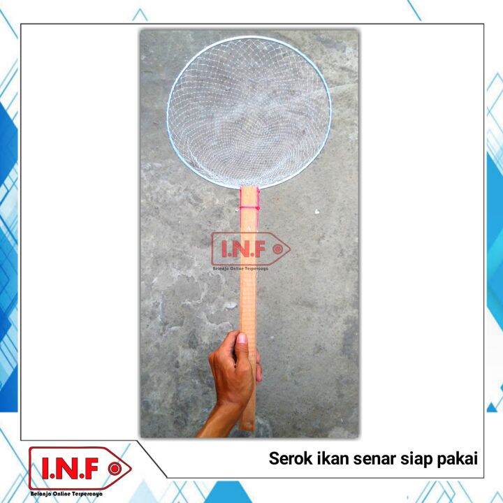Jaring serokan ikan