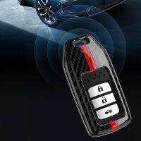 รถ Key Case Key Shell สำหรับ Honda CR-V ACCORD ODYSSEY CIVIC Ect All-Inclusive ป้องกันพวงกุญแจอุปกรณ์เสริม PC Carbon