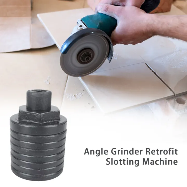 Angle Grinder Modified To Slotting Machine Accessories Set Angle