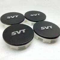 4ชิ้น65มมฝาปิดตรงกลางดุมล้อ SVT สำหรับฟอร์ดโฟกัส2002-2004ปก2M5Z-1130-AA SVT ที่ครอบยี่ห้อรถยนต์สัญลักษณ์