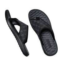 Designer nd Summer Men Slide Fashion Slip-on Beach Slippers Conceal Bunion Design Outside Shoes Latex Flip Flops Sandals