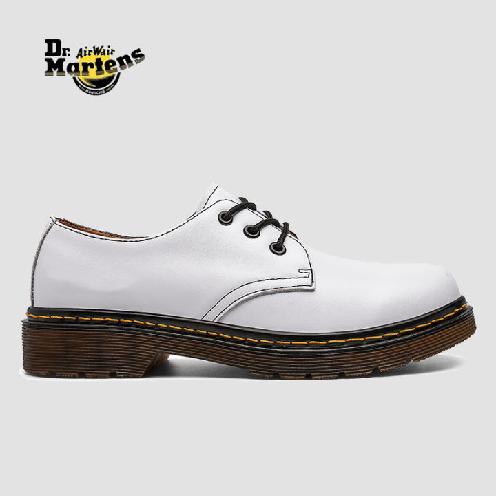 dr-martens-รองเท้าคัดชูหนังแท้-สีดำ-dr-martens-รุ่น-1461-สีดำ-iced-black-sm-รองเท้าทางการอังกฤษ-unisex