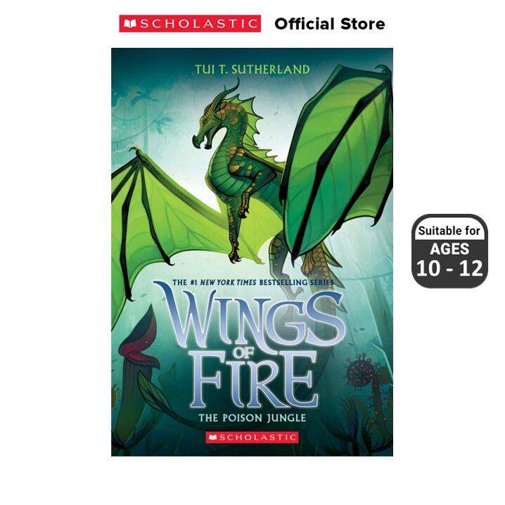 Scholastic : WINGS OF FIRE #13: THE POISON JUNGLE (ISBN:9781338214529 ...