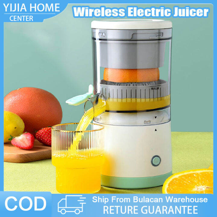 【YIJIA】Portable Electric Citrus Juicer Easy Cleaning Wireless Portable