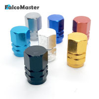 4 Pcs Aluminum Wheel Tire Valve Caps Auto Tyre Rim Air Stem Dustproof Covers SliverRedLake BlueGolden Car Styling