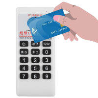 เครื่องทำสำเนาแบบมือถือเครื่องอ่าน RFID บัตรประจำตัว125กิโลเฮิรตซ์เครื่องอ่าน RFID/บัตรประชาชนเครื่องอ่าน RFID สำหรับเข้าถึงรายการระบบควบคุมระบบรักษาความปลอดภัยอัจฉริยะ