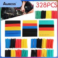 Heat Shrink Tube Polyolefin 328pcs/set Protective Cover Electronic Diy Wire Cable Sleeving Tubing Home Accessories Tools Cable Management