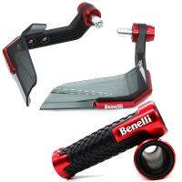 ☇สำหรับ Benelli 502c TRK 502 502X251 Leoncino BJ 500 250 300 600ป้องกันมือจับรถจักรยานยนต์เครื่องป้องกันป้องกันมือกระจกบังลม