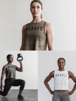 ❦✧ NOBULL womens sports quick-drying vest CROSSFIT camouflage series yoga fitness waist slim light sleeveless fir