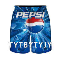 New Carbonated Drinks Pepsi Cola 3D Print Mans Casual Style Shorts 01