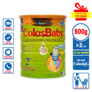 Sữa Bột VitaDairy ColosBaby Bio Gold 2+ Hộp 800g Miễn dịch khỏe, tiêu hóa