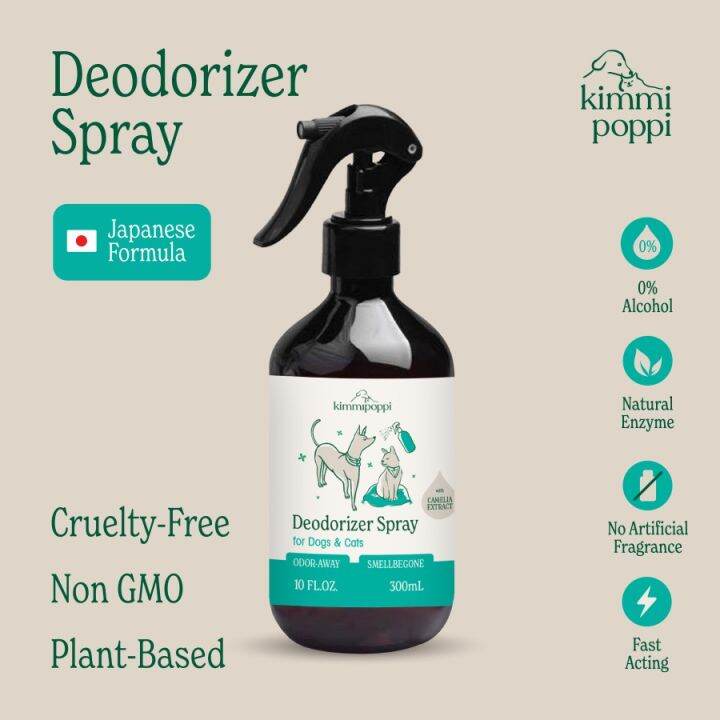 Pet Deodorizer Spray Anjing Parfum Kucing KimmiPoppi Lazada Indonesia