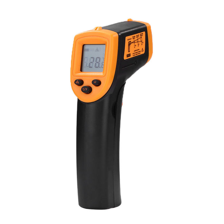 Industrial Digital Infrared Thermometer Gun IR Laser Non-Contact High Temp  Meter