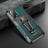 ❁○ For OPPO A32 A52 A53 2020 Case Shockproof Armor Hybrid Stand Cover For OPPO A72 A73 A74 A92 A93 Belt Clip Magnetic Phone Cases