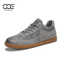 CCE mens shoes [live room] British retro first layer pigskin sneakers breathable casual shoes men 89286-LQ shoes